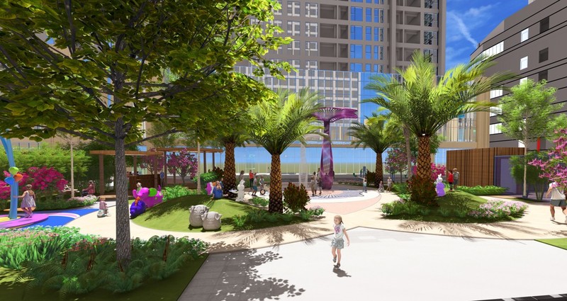 Khu vực quảng trường trung tâm với diện tích gần 2.000m2 04 Capital Square (1).jpg