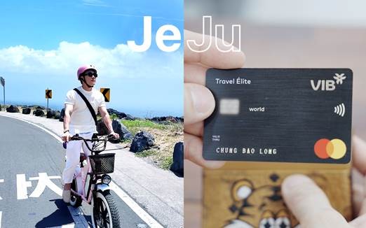 Chuyến đi Jeju lần này mang lại cho Bảo Long cảm giác làm chủ nhờ sự đồng hành của MyVIB và thẻ tín dụng VIB Travel Élite Chuyến đi Jeju lần này mang lại cho Bảo Long cảm giác làm chủ nhờ sự đồng hành của MyVIB và thẻ tín dụng VIB Travel Élite