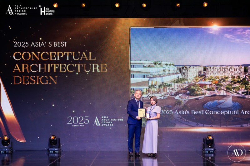 The Centric của Masterise Homes nhận giải “Thiết kế Kiến trúc Có Ý tưởng Xuất sắc Nhất Châu Á 2025” hinh 1-nhan giai.JPG
