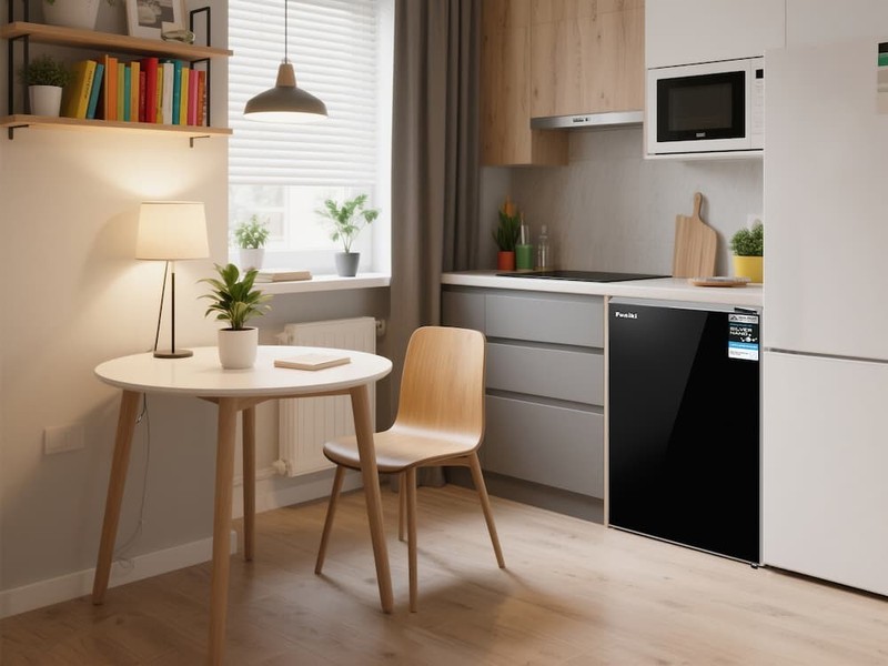 Thiết kế tủ lạnh Funiki nhỏ gọn, vừa vặn với không gian hạn chế Thiết kế tủ lạnh Funiki nhỏ gọn, vừa vặn với không gian hạn chế