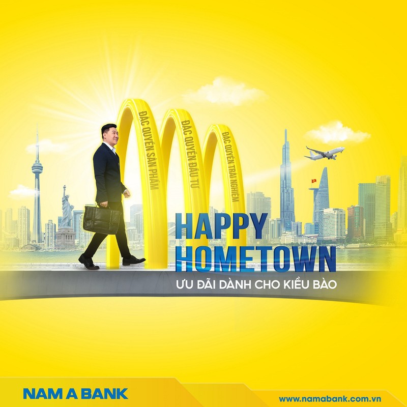 Nam A Bank chính thức triển khai chính sách Happy Hometown và Kết nối doanh nghiệp FDI, mang đến nhiều ưu đãi vượt trội. Nam A Bank chính thức triển khai chính sách Happy Hometown và Kết nối doanh nghiệp FDI, mang đến nhiều ưu đãi vượt trội.