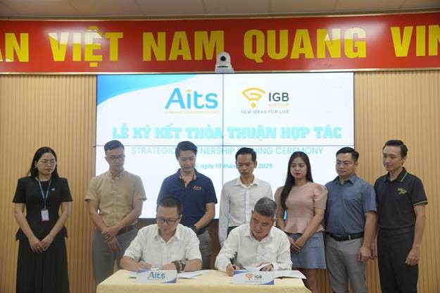 IGB Group và Aits ký kết thoả thuận hợp tác chiến lược toàn diện IGB Group và Aits ký kết thoả thuận hợp tác chiến lược toàn diện