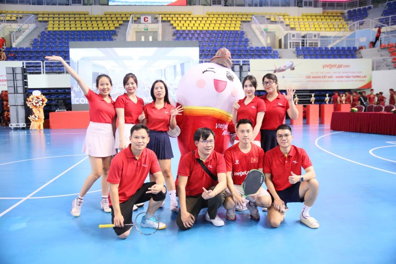 Các vận động viên háo hức sẵn sàng cho hành trình tranh tài đầy kịch tính tại Vietjet Sports Day 2025 A2.jpg
