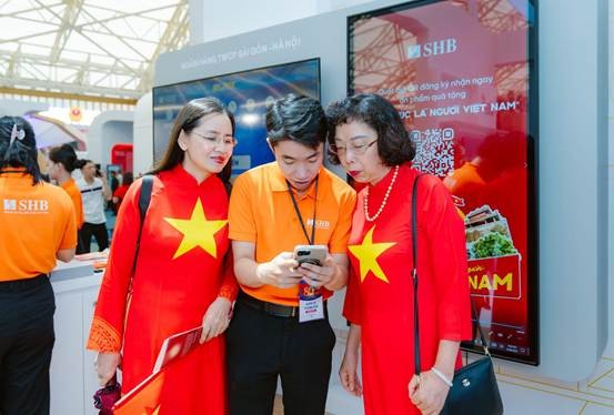 Dấu ấn SHB nổi bật tại triển lãm Dấu ấn SHB nổi bật tại triển lãm