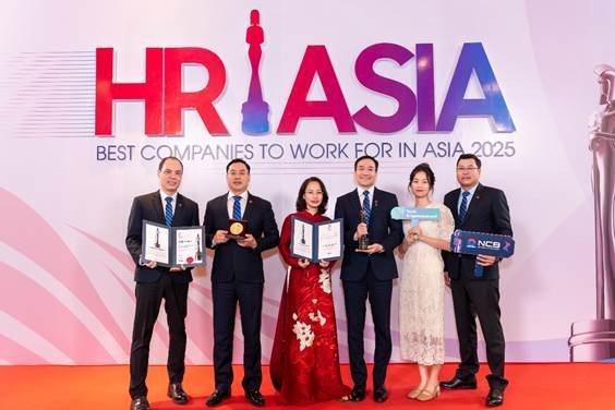 NCB đã nhận cú đúp giải thưởng tại HR Asia Awards 2025 NCB đã nhận cú đúp giải thưởng tại HR Asia Awards 2025