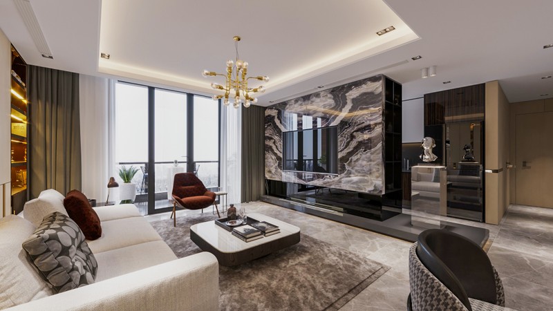 Các căn hộ tại Noble Crystal Riverside được bàn giao nội thất liền tường cao cấp từ các thương hiệu Porta, Duravit, Hafele, Eurowindow,...cùng công nghệ Smart Living 4.0 cho trải nghiệm sống an toàn, tiện nghi tối ưu. VIEW (7).jpg
