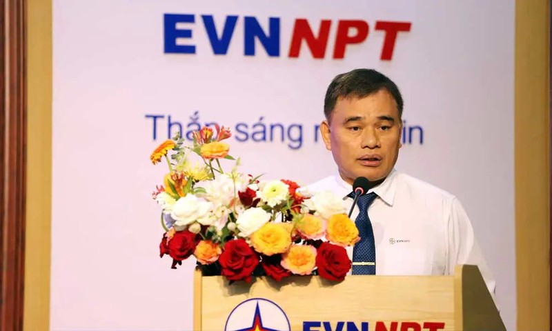 Đ/c Nguyễn Phúc An, Bí thư Đảng Ủy, Giám đốc Công ty phát biểu chỉ đạo Đại hội Đ/c Nguyễn Phúc An, Bí thư Đảng Ủy, Giám đốc Công ty phát biểu chỉ đạo Đại hội