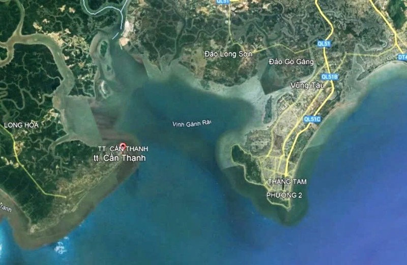 Vịnh Gành Rái - nơi dự án cầu vượt biển Cần Giờ - Vũng Tàu có thể đi qua chính là trục hàng hải quan trọng bậc nhất miền Nam. IMG_5971.jpeg