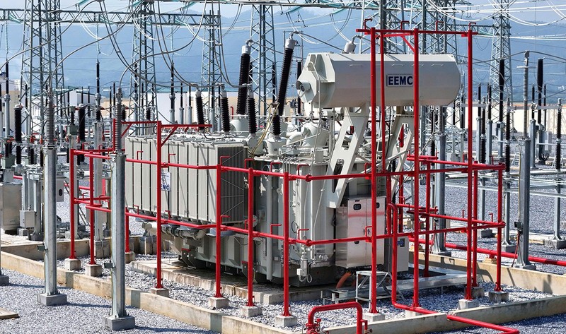 Máy biến áp tại Trạm biến áp 220kV Phú Thọ 2
