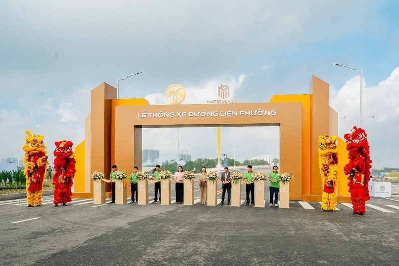 Lễ thông xe Đường Liên Phường - trục giao thông huyết mạch tại khu Đông TP.HCM