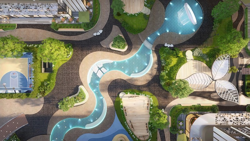 Cư dân không chỉ được hít thở không khí trong lành, mà còn tìm thấy những cuộc trò chuyện và sự kết nối tự nhiên – giữa con người với nhau, và giữa con người với thiên nhiên.