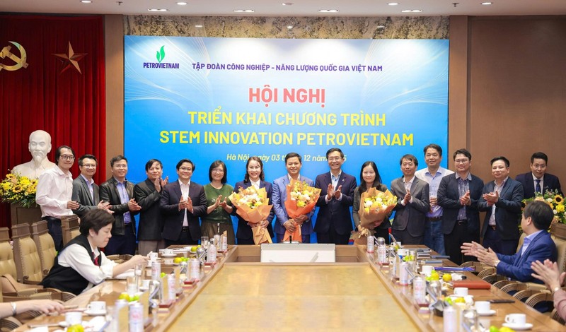 Ra mắt Ban Chủ nhiệm Câu lạc bộ STEM Innovation Petrovietnam