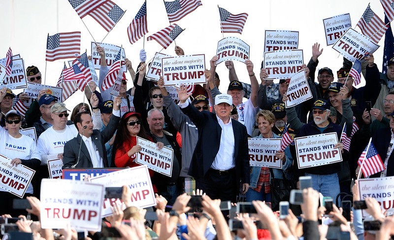 Ông Trump giành được sự ủng hộ của nhiều cử tri nhờ phong cách thẳng thắn kiểu gây sốc