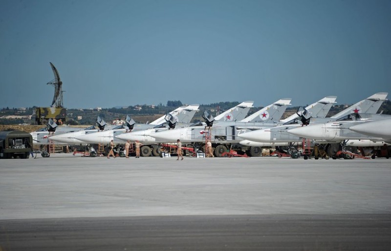 Chiến đấu cơ Nga tham chiến tại Syria