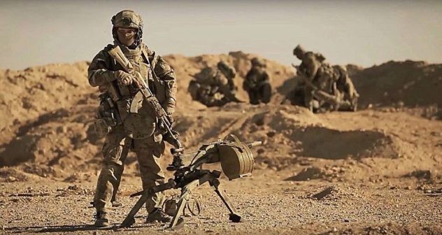 Ông Putin thưởng 16 đặc nhiệm Nga đánh bại 300 phiến quân Syria ảnh 1 Đặc nhiệm Nga tại chiến trường Palmyra