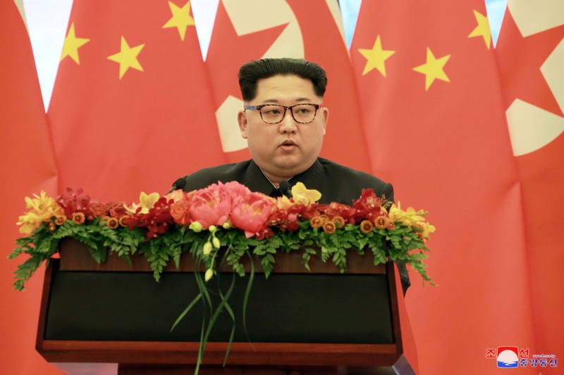 Nhà lãnh đạo Triều Tiên Kim Jong un