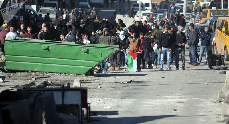 Người Palestin rầm rộ xuống đường biểu tình phản đối Mỹ mở đại sứ quán tại Jerusalem