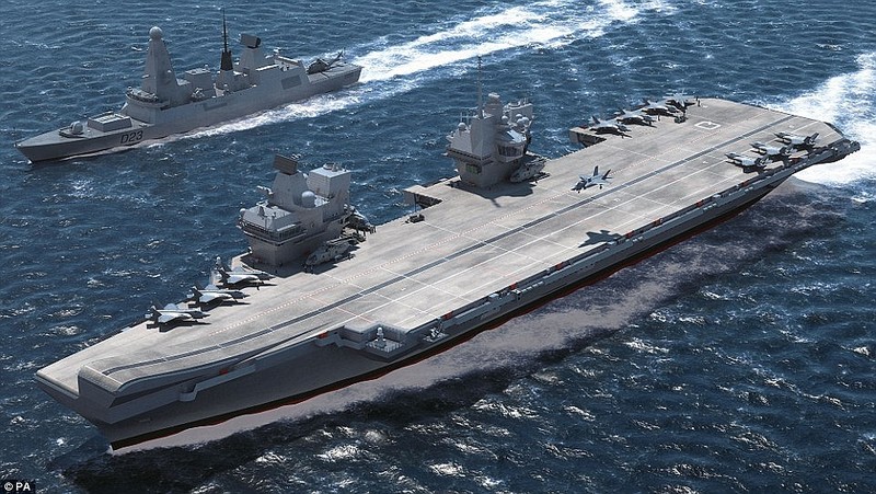 Tàu sân bay Anh HMS Queen Elizabeth