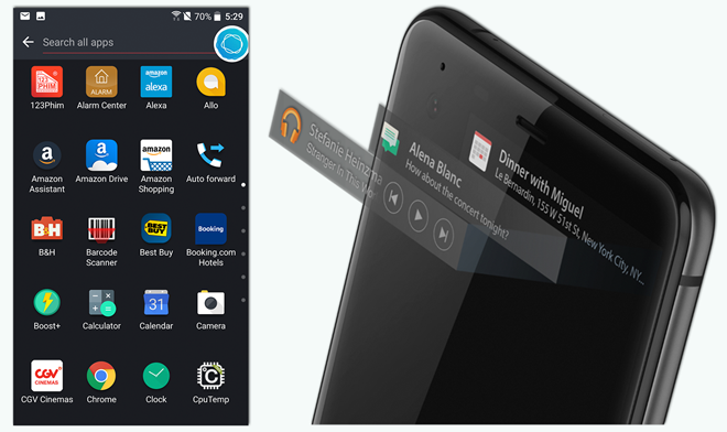 Nội dung hiển thị ở bong bóng pop-up tiện lợi trên U Play hay trên màn hình phụ của U Ultra.