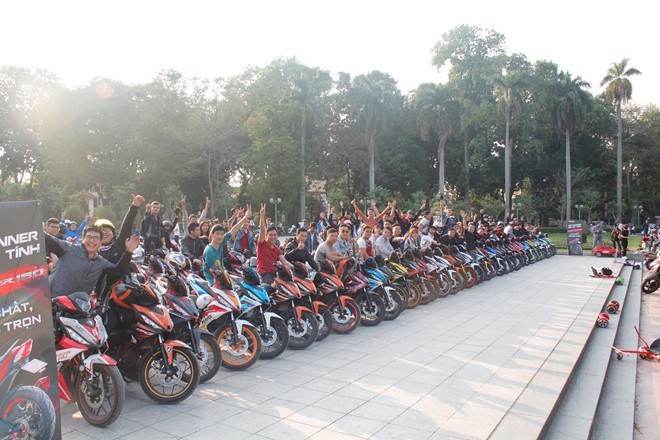 Dàn xe WINNER hoành tráng tại sự kiện diễn ra ở thủ đô. Dàn xe WINNER hoành tráng tại sự kiện diễn ra ở thủ đô.