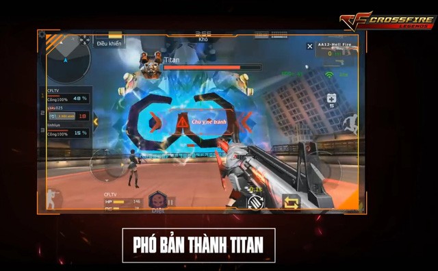Crossfire Legends ra mắt phiên bản mới Ông Trùm Solo, lần đầu tiên xuất hiện tính năng Tower Defense ảnh 2 Phó bản Thành Titan cũng là một tính năng hấp dẫn mới trong Crosfire Legends