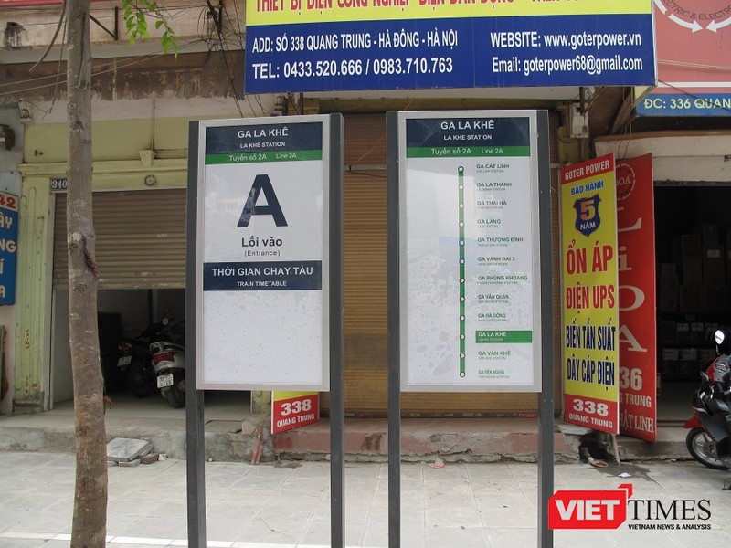 Cận cảnh nhà ga, tàu mẫu đường sắt trên cao Cát Linh - Hà Đông  ảnh 1