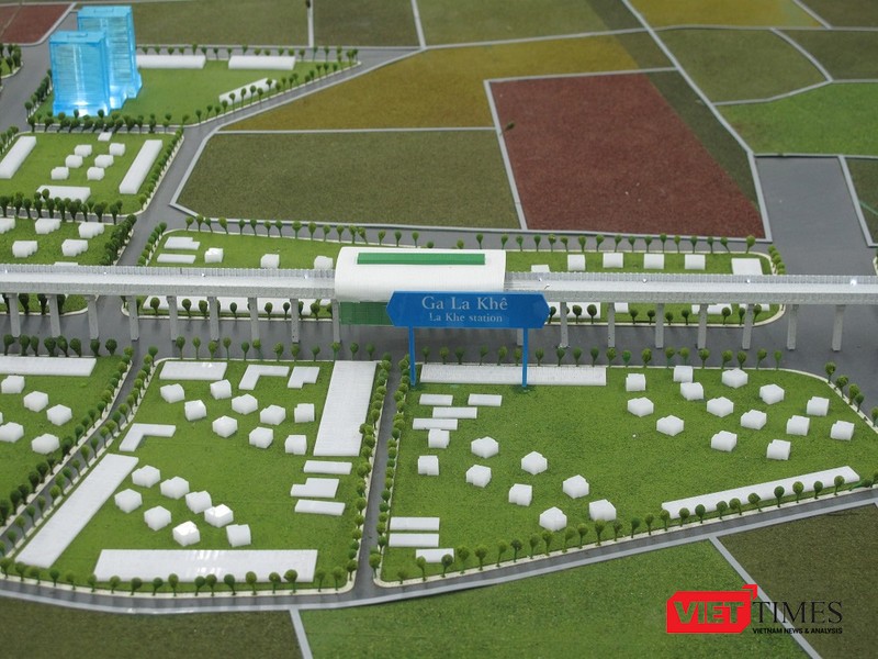 Cận cảnh nhà ga, tàu mẫu đường sắt trên cao Cát Linh - Hà Đông  ảnh 10