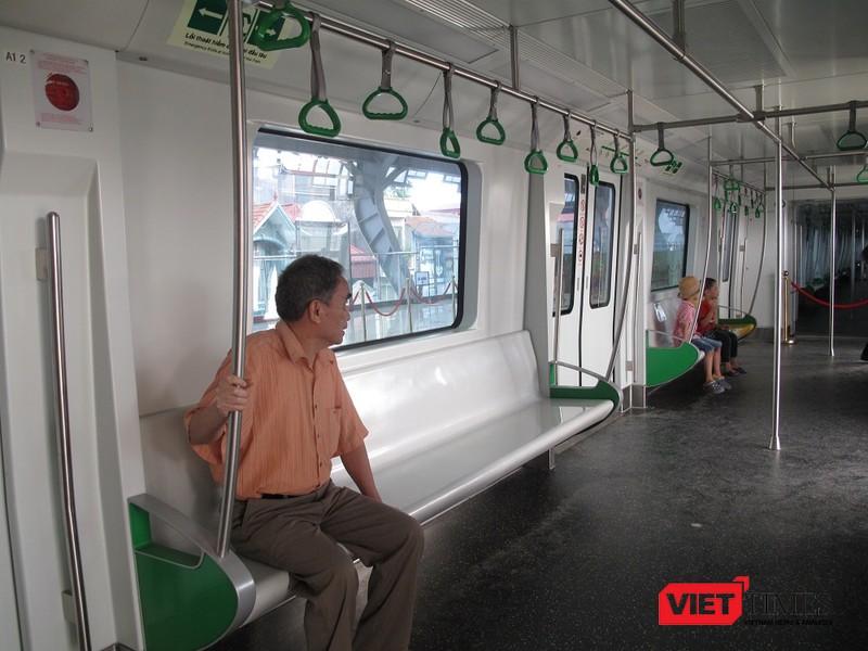 Cận cảnh nhà ga, tàu mẫu đường sắt trên cao Cát Linh - Hà Đông  ảnh 27