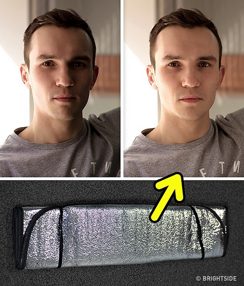 Nếu có thể, hãy sử dụng hắt sáng hoặc những vật dụng có chức năng tương tự. Khi đó, bức ảnh sẽ nhận đủ ánh sáng hơn và tất nhiên là đẹp hơn, trừ trường hợp người chụp có chủ ý khác. meo-nho-tao-anh-chup-an-tuong-tu-smartphone-6