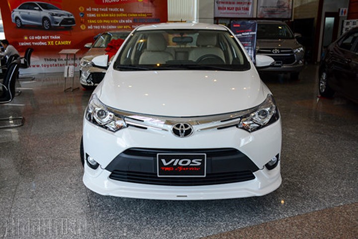 Một mẫu xe Toyota Vios. Nguồn: Thanh niên