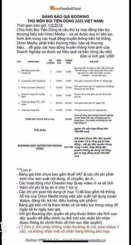 Báo giá cát xê khủng của thủ môn Bùi Tiến Dũng, FLC Thanh Hóa nói gì ảnh 1