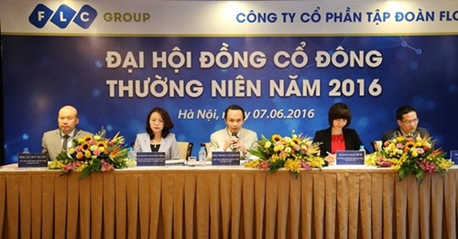 FLC: Mục tiêu doanh thu 7000 tỷ đồng năm 2016, chia cổ tức 7% vốn điều lệ