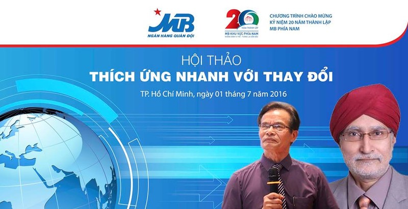 Hội thảo là một trong những hoạt động trọng tâm hướng tới kỷ niệm 20 năm thành lập MB khu vực phía Nam