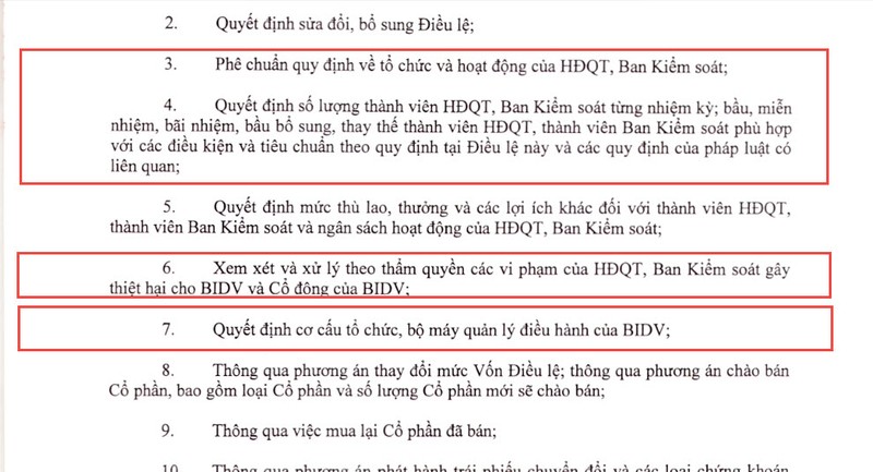 BIDV tổ chức đại hội đồng cổ đông bất thường ngày 22/10 ảnh 1