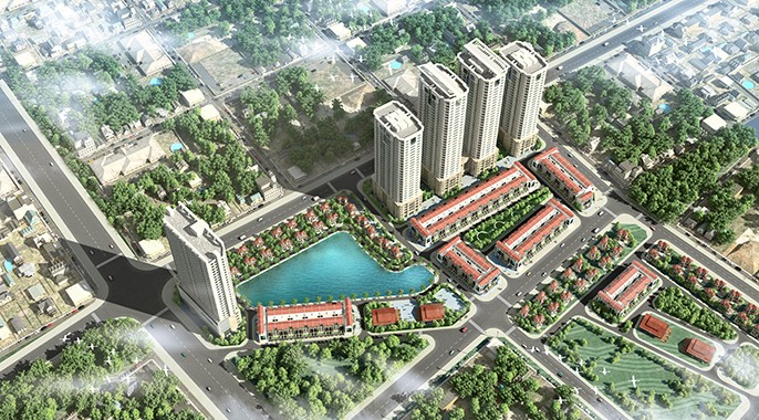 Phối cảnh dự án FLC Garden City - Ảnh: FLC