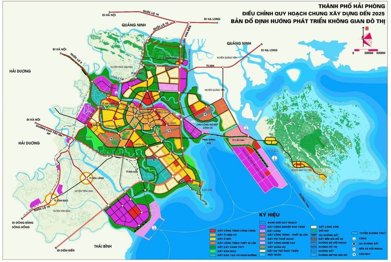 Quy hoạch đô thị Thành phố Hải Phòng tới năm 2025