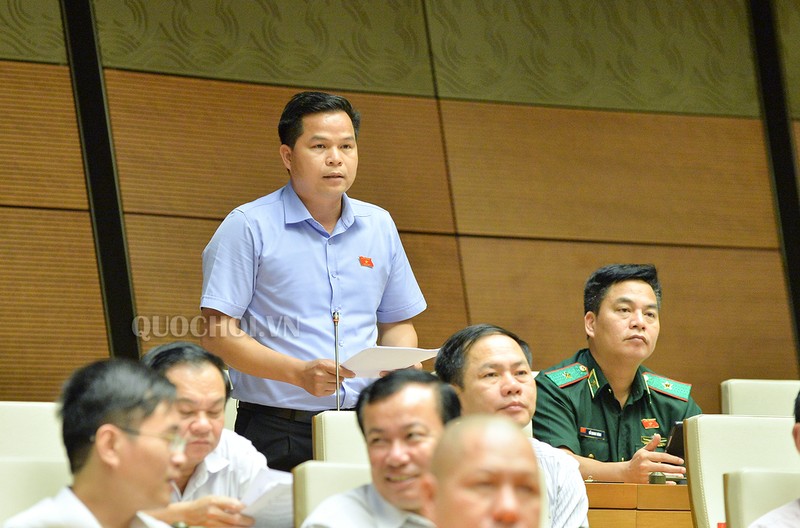 Đại biểu Bế Minh Đức , đoàn Cao Bằng - Ảnh: QH Đại biểu Bế Minh Đức , đoàn Cao Bằng - Ảnh: QH