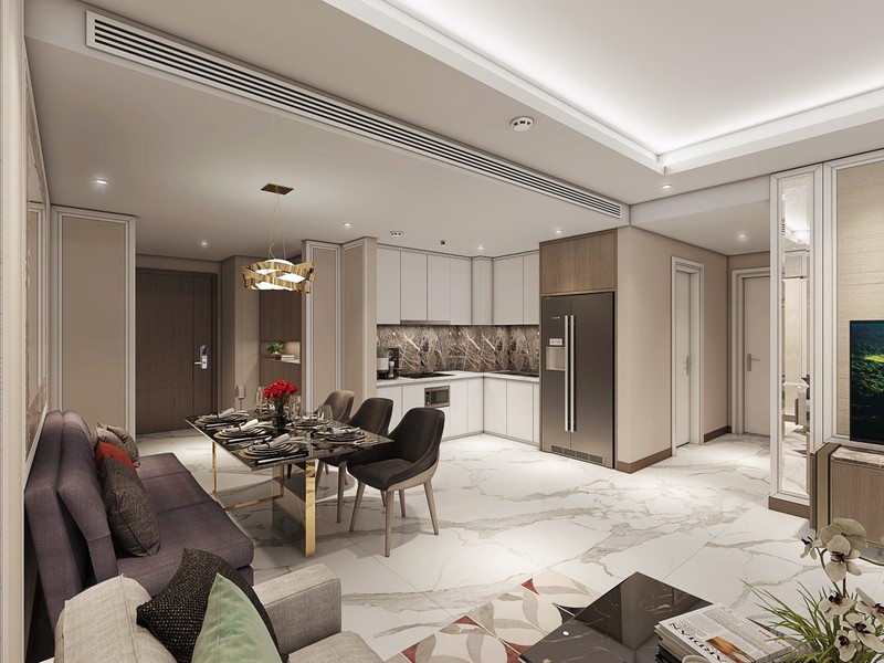 Thiết kế được trau chuốt đến từng chi tiết trong các căn hộ King Palace Thiết kế được trau chuốt đến từng chi tiết trong các căn hộ King Palace