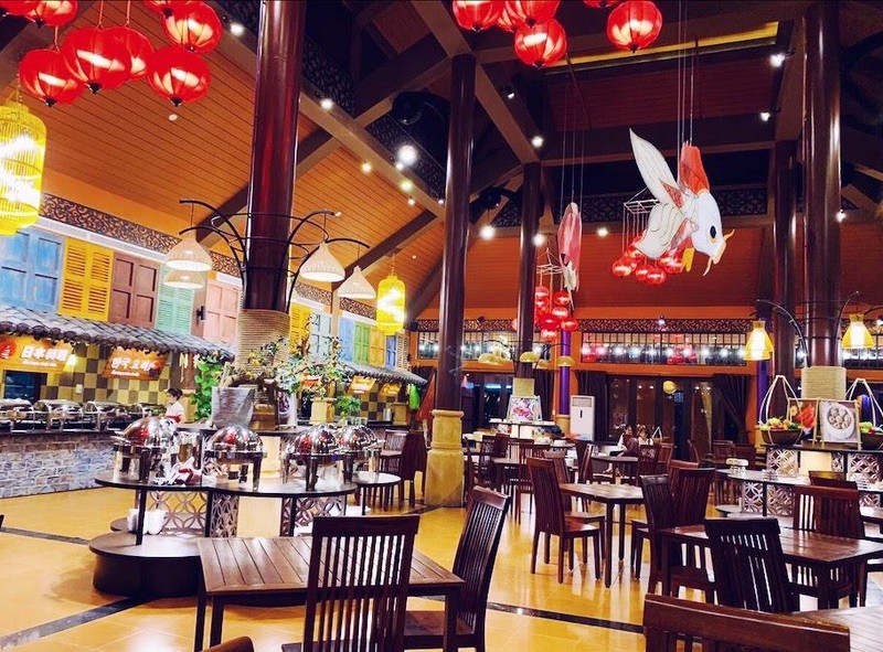 Thế giới buffet – Buffet World trong khuôn viên rộng 1000 m2