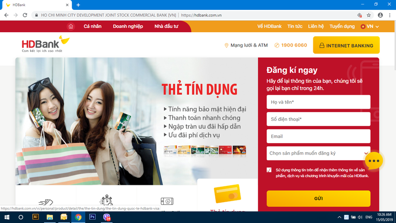 Nền tảng mới của website HDBank tương thích mọi trình duyệt, hoạt động tốt trên hầu hết thiết bị truy cập.