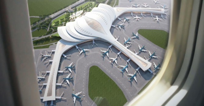 Phối cảnh sân bay Long Thành. Nguồn: Internet Phối cảnh sân bay Long Thành. Nguồn: Internet