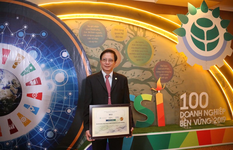 Phó Chủ tịch HĐQT HDBank Nguyễn Thành Đô tại Lễ công bố các doanh nghiệp bền vững năm 2019 Phó Chủ tịch HĐQT HDBank Nguyễn Thành Đô tại Lễ công bố các doanh nghiệp bền vững năm 2019