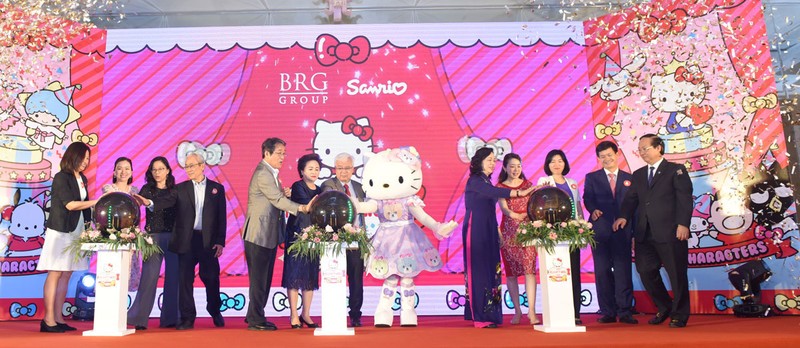 Nghi thức công bố triển khai dự án Sanrio Hello Kitty World Hanoi by BRG