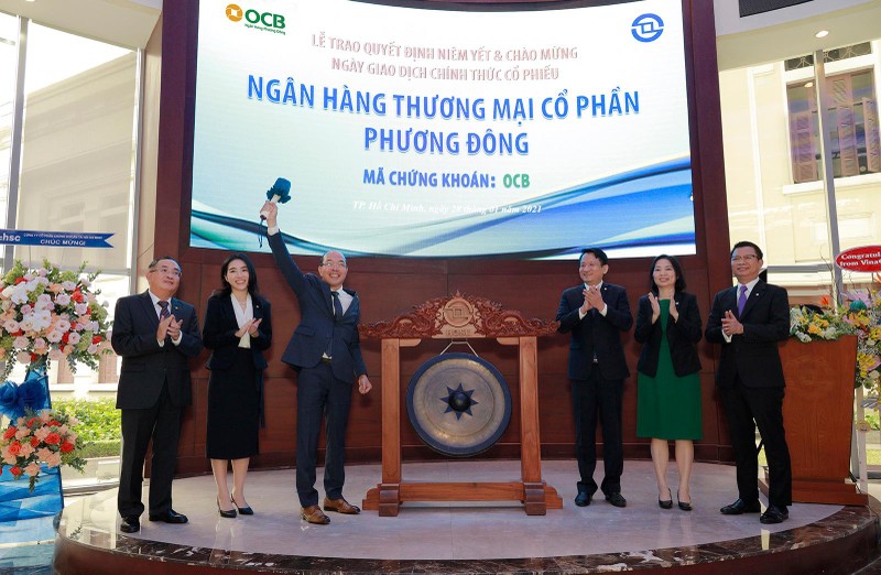 OCB chính thức niêm yết trên HoSE ngày 28/1/2021