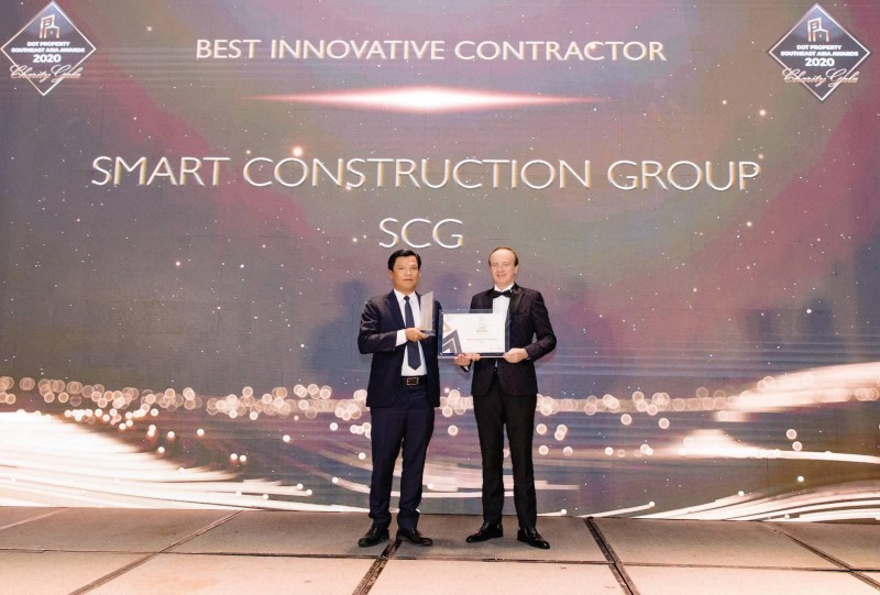 Vượt qua nhiều tên tuổi trong ngành, SCG được vinh danh là Nhà thầu xây dựng đột phá nhất Đông Nam Á 2020 Vượt qua nhiều tên tuổi trong ngành, SCG được vinh danh là Nhà thầu xây dựng đột phá nhất Đông Nam Á 2020