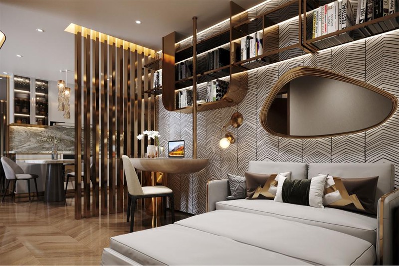 Diamond Crown Hai Phong với những tiêu chuẩn Quốc tế vượt trội là lựa chọn của nhiều khách hàng trẻ độc thân có phong cách sống Tây hóa