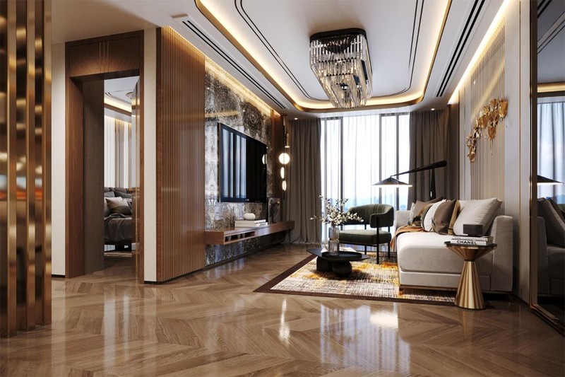 Không gian căn hộ với thiết kế khoa học, không diện tích thừa