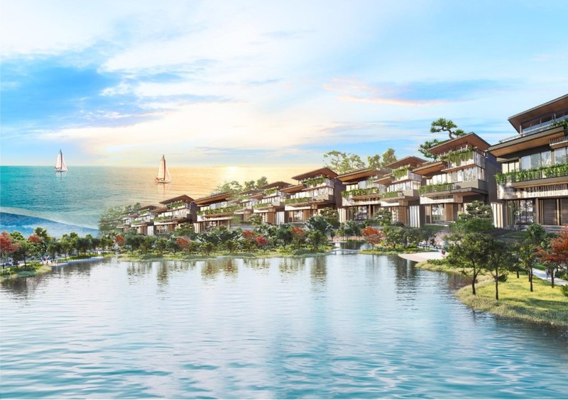 Phối cảnh Phân khu Mizumi – NovaWorld Phan Thiet gây ấn tượng với kiến trúc nghệ thuật đậm dấu ấn Nhật Bản