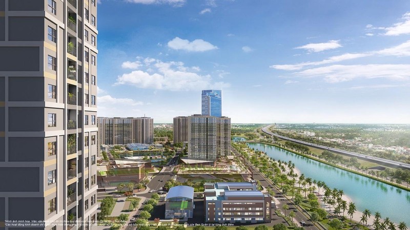 Skyline view đầy ngoạn mục tại The Zurich Skyline view đầy ngoạn mục tại The Zurich