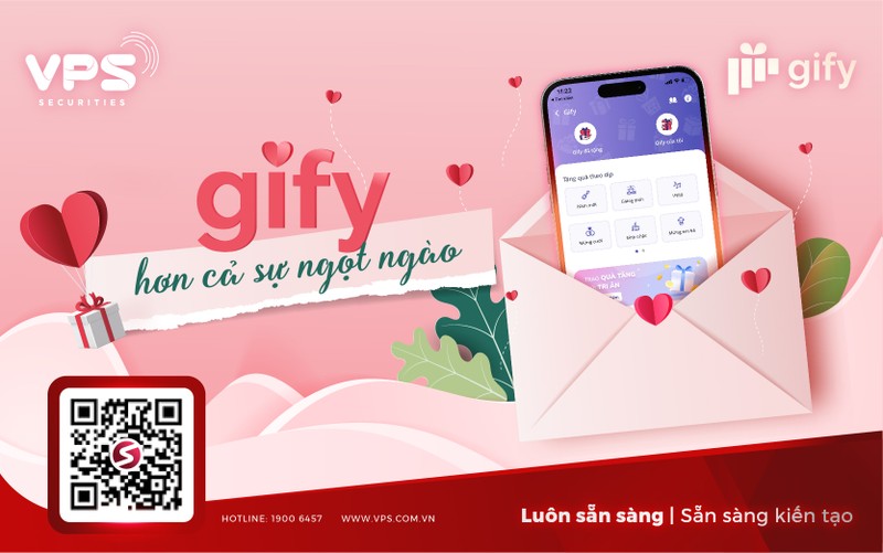 Gify là dự án tâm huyết với sự tham gia của các chuyên gia hàng đầu của VPS.